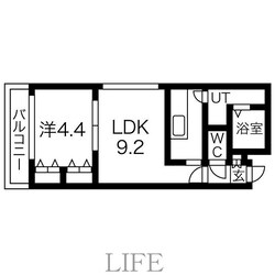 グラシオンの物件間取画像